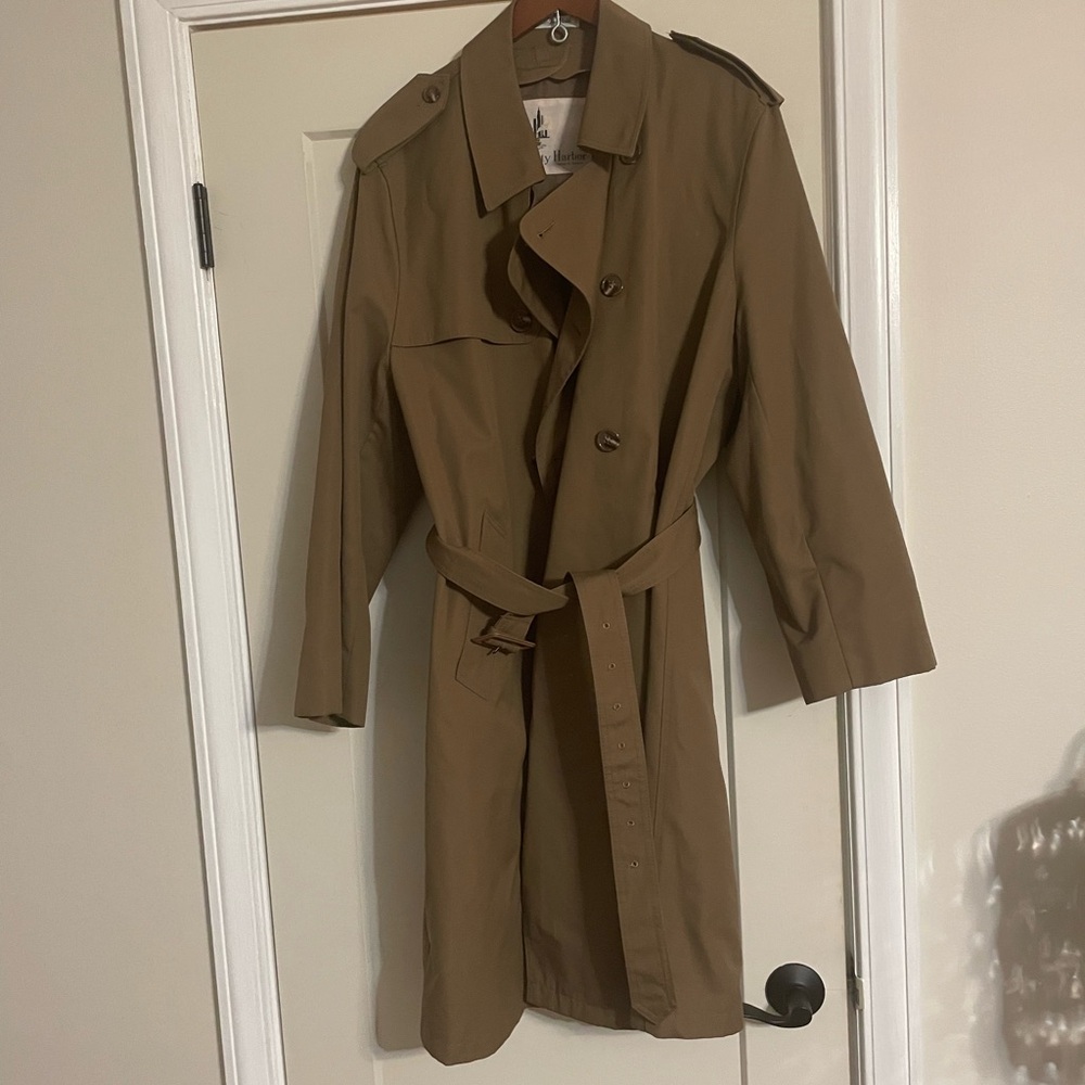 Vintage Misty Harbor Brown Trench Coat - Picture 2 of 5